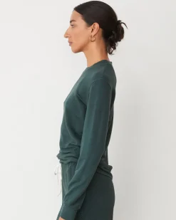 MONROW Supersoft Crew Neck Sweatshirt SEAMOSS Shop